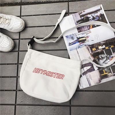 NEWLAKE新款街头潮流帆布斜挎小包包男士情侣休闲韩版单肩包女复古邮差包男士斜挎包