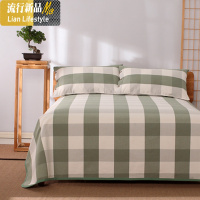 [加厚]老粗布床单棉加厚凉席三件套特厚亚麻夏天冰丝凉滑清凉 三维工匠