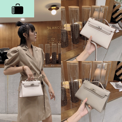 迷你二代mini凯莉包网红百搭手提斜挎时尚小包包女包2020新款潮夏NEW LAKE女斜挎包