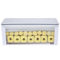 滴流水幕式过滤盒鱼缸上置吸粪便三合一净低水位循环乌龟缸过滤器