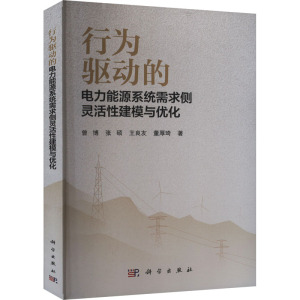 行为驱动的电力能源系统需求侧灵活性建模与优化科学出版社