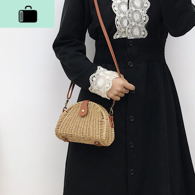 夏季超小包包2020新款潮网红手工编包海边度假包沙滩斜挎包女NEW LAKE女士单肩包