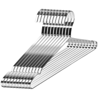 芙瑞塔不锈钢衣架 50*0.8cm10个组