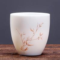 家柏饰(CORATED)不产 茶具单品功夫茶杯子建盏茶壶白瓷青花手绘品茗杯z