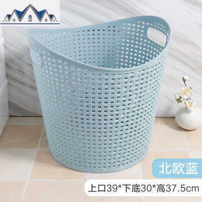 脏衣篮脏衣服玩具收纳筐衣物洗晒脏衣篓子家用洗衣篮卫生间收纳桶 三维工匠收纳篮