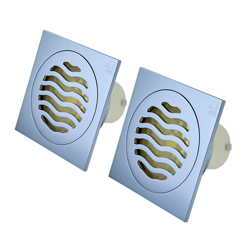 潜水艇(Submarine)铜质普通淋浴地漏套装