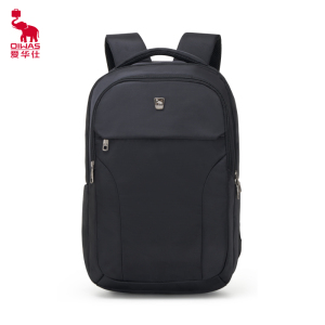 爱华仕(OIWAS)商务电脑包大容量休闲背包 OCB4699A(黑色)