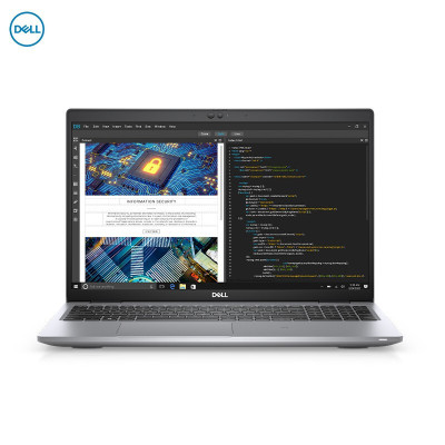 戴尔（DELL）Precision3560匠心版特配15.6英寸移动图形设计本工作站笔记本电脑定制I7-1165G716G1TT500100/sRGB4K屏三年联保