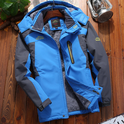 NEWLAKE户外棉衣男冬季加绒加厚冬装运动防风防水防寒服外套宽松大码棉服棉衣