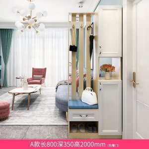 森美人欧式进鞋柜玄关柜一体现代简约家用口玄关屏风隔断客厅轻奢柜