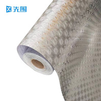 先围 厨房铝箔贴纸 5m*80cm*0.16mm银色钱币纹 卷
