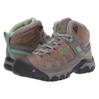 KEEN女款登山鞋透气防水耐磨中帮徒步鞋户外运动鞋增高款