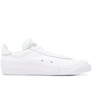 耐克(NIKE)NIKE男款拼接跑步鞋白色黑色撞色橡胶底透气运动鞋 WHITE 45.5