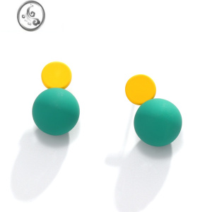 JiMi简约糖果少女心流苏耳环925银针气质韩国网红长款耳坠ins短发耳饰