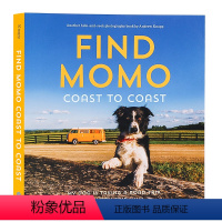 [正版]寻找莫莫海滩 英文原版摄影书 Find Momo Coast to Coast狗狗摄影书进口书插图书儿童互动学