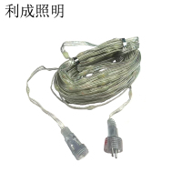 利成照明 LED防水皮线串灯 10米