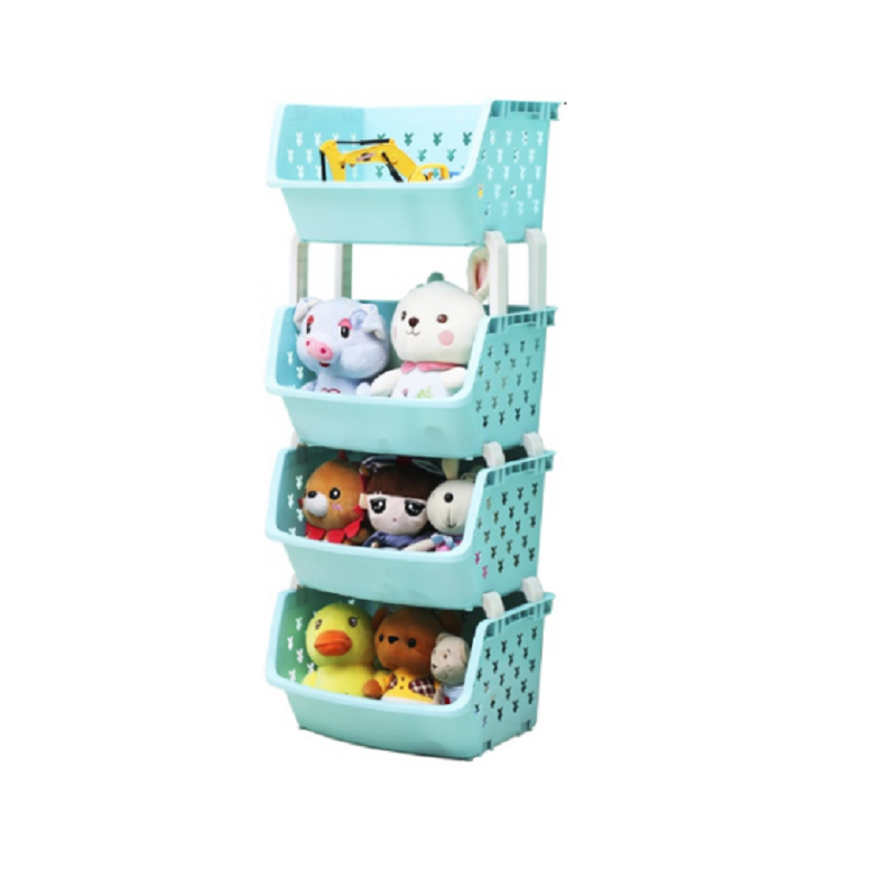 儿童零食玩具收纳架柜子厨房置物架多层家居用品储物家用大全