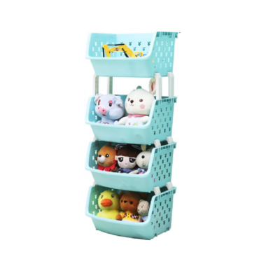 儿童零食玩具收纳架柜子厨房置物架多层家居用品储物家用大全