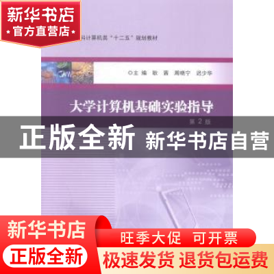 正版 大学计算机基础实验指导 耿茜,周晓宁,迟少华主编 南京大