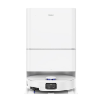 海尔(Haier)扫地机器人宠爱V40扫拖一体自动清洗AI定点清洁双机械臂智能水箱版[宠物吸毛]RHSW-V40U1