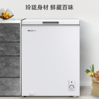 美菱(MELING)141升 家用商用冰柜 冷藏冷冻转换柜 顶开门小冷柜 一级节能单温卧式冷柜 BC/BD-141DT