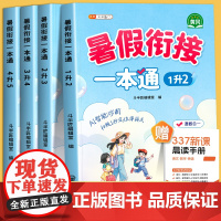 暑假衔接一本通一年级二年级三四五年六年级语文数学英语练习册一升二小学生暑假作业人教版下册小升初预复习专项训练下计划表暑期