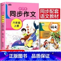 六年级同步作文上册 小学四年级 [正版]新版 同步作文四年级上册人教下册三五六年级语文同步小学生版4年级作文大全356写