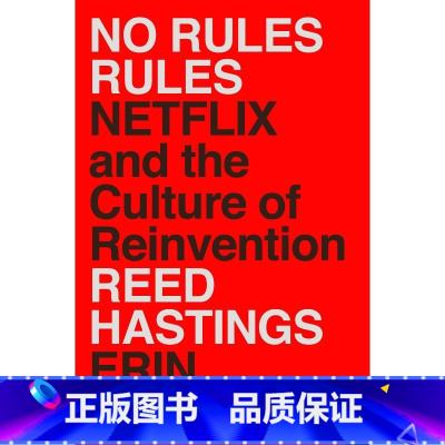 [正版]无规则的规则 No Rules Rules: Netflix and the Culture of Reinve