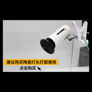 陶瓷灯发热灯取暖宠物恒温蜜袋鼯加热灯鹦鹉保温灯乌龟加温灯保暖