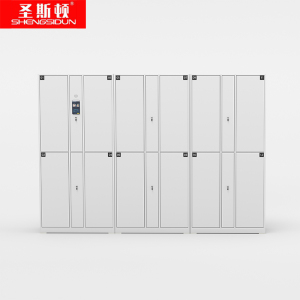 圣斯顿S-JF30502-WT钢制智能人脸识别柜更衣柜