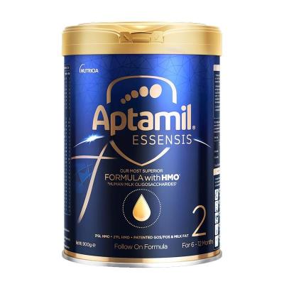 原装进口香港爱他美光熠奇迹系列HMO蓝罐2段(6-12个月)900g