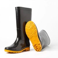 惠铁劳保雨鞋加厚牛筋底雨靴 高筒 双
