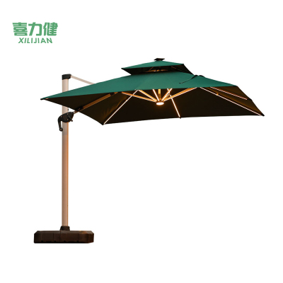 喜力健 户外庭院遮阳伞 THJ双拉杆-3M带底座 套