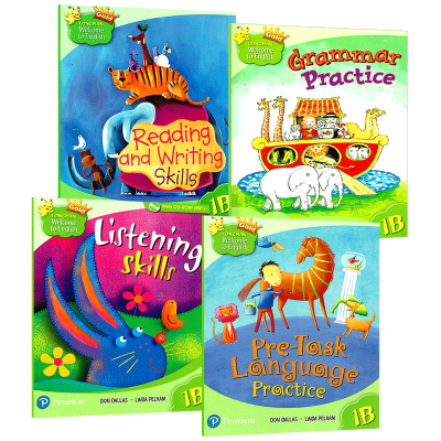 惠典正版英文原版LongmanWelcometoEnglishGold1B新版香港朗文英语教材