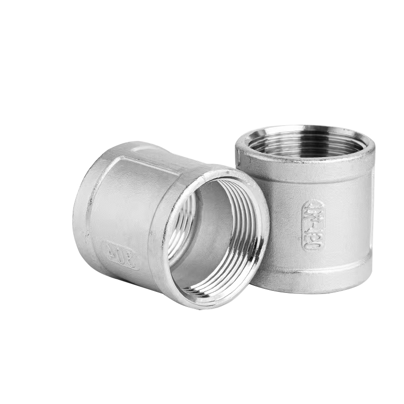 历途科技 不锈钢内丝直接管箍 6分 个