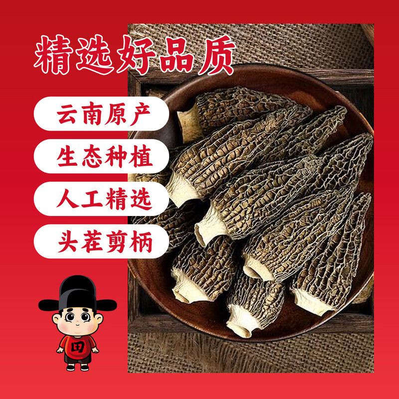 田知府 羊肚菌30g(袋装)