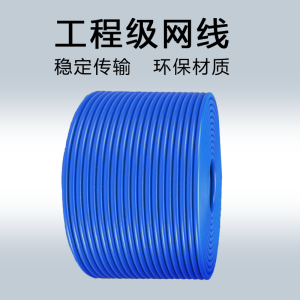 淘行者 TXZ-XP37 0.58mm加粗线径 六类4对非屏蔽低烟无卤网线 305.00 米/箱(计价单位:箱)蓝色