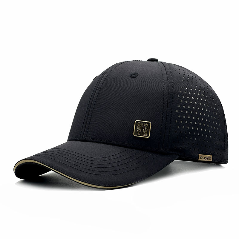 中国梦大头围男女夏季新款网孔透气棒球帽圆顶速干不褪色鸭舌帽潮