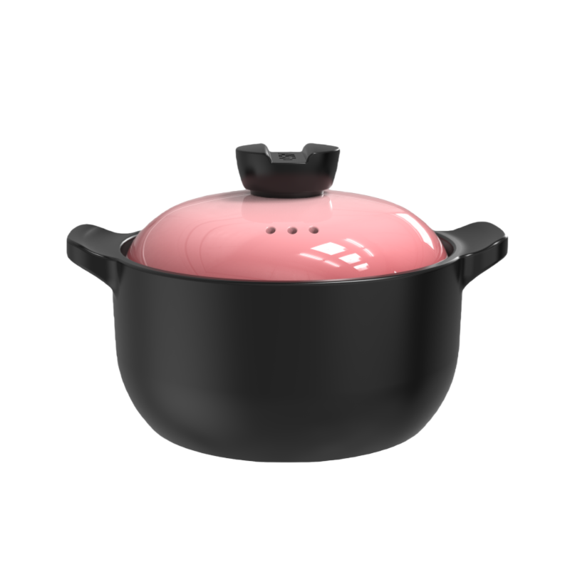 [商场同款]爱仕达(ASD)陶瓷煲RXC25B3Q粉黛 砂锅炖锅 2.5L容量 汤煲养生煲 煎药砂锅中药锅