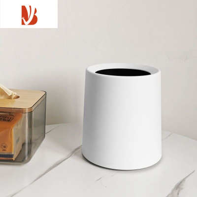 三维工匠垃圾桶家用可爱少女卧室北欧风ins双层卫生间客厅简约桌面桌上小