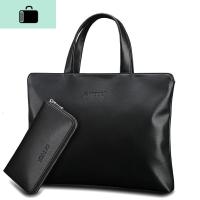 斐男包手提包男士软皮单肩斜挎包包电脑包横款商务公文包男包简约NEW LAKE