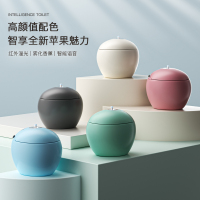 彩色全色智能马桶全自动一体式无水压限制M1苹果形圆形鸡蛋形坐便器