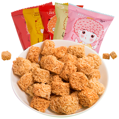 复购-集香草拉面丸子10包装混合味网红休闲小零食进口方便面