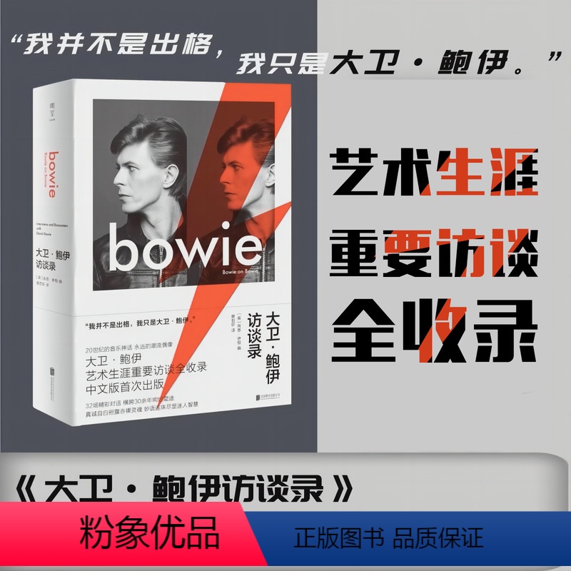 [正版]明室 大卫·鲍伊访谈录 豆瓣2023年度图书 音乐访谈摇滚 肖恩·伊根 蔡哲轩 32场精彩对话 横跨30余年