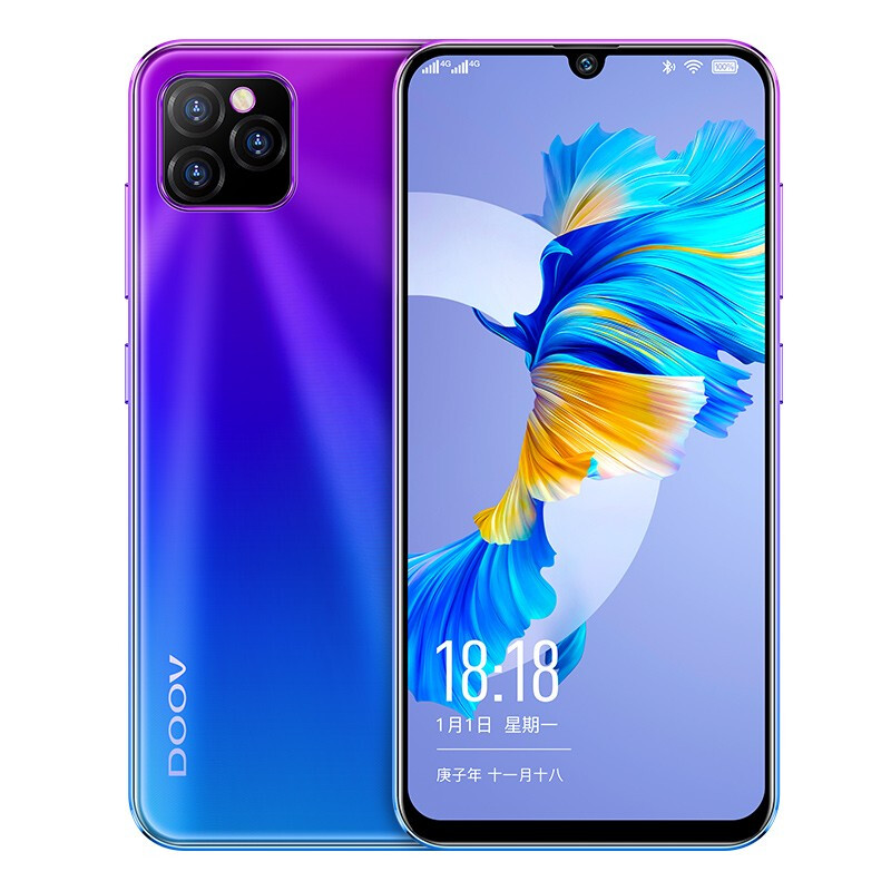 朵唯(doov)x12promax 智能手机 4g全网通学生手机 百元便宜大内存