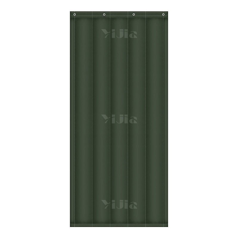 翌嘉YJ3111664 牛津布棉门帘保暖保温门帘防风防寒 绿色