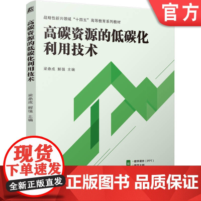 正版 高碳资源的低碳化利用技术 梁鼎成 解强 9787111771098 机械工业出版社 教材