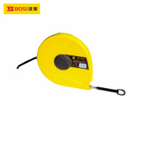 波斯(BOSI)玻璃纤维皮卷尺(50m)把