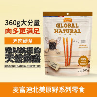 麦富迪狗狗零食北美原野系列 宠物肉干肉条 鸡肉干鸭肉干 比熊泰迪宠物训练奖励 鸡肉硬条360g