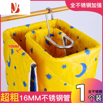 三维工匠阳台晒被子器不锈钢旋转晒床单被单被罩晾衣架多家用晾晒架